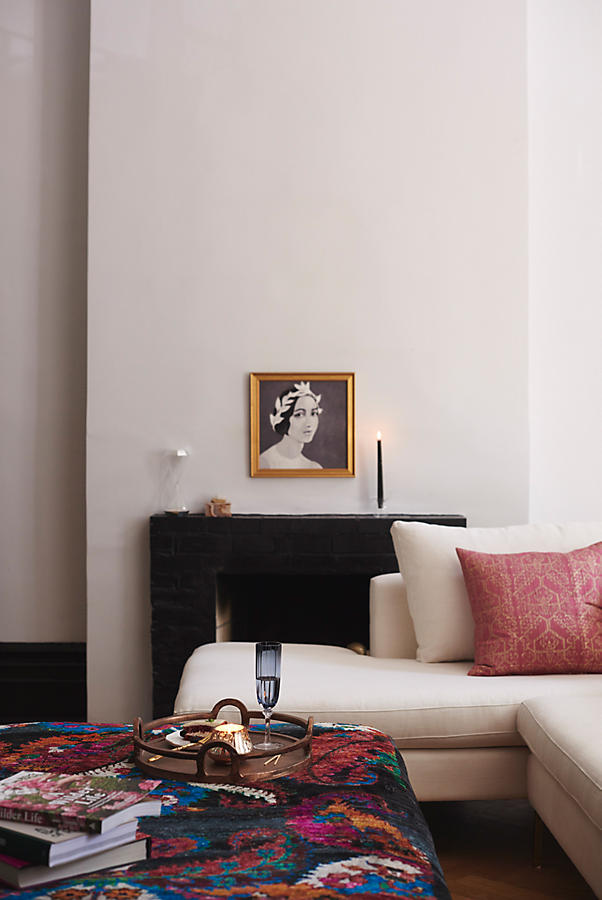 Sillón esquinero Bélgica en blanco – sofá rinconero nórdico para living moderno
