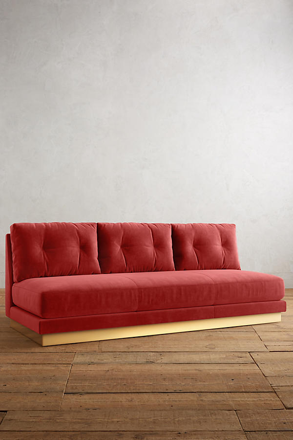 Sofá Cardiff color rojo - Tienda de Banquitos