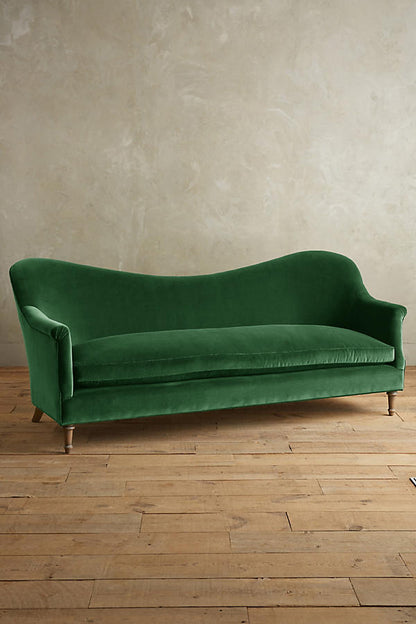 Sillon de tres cuerpos verde