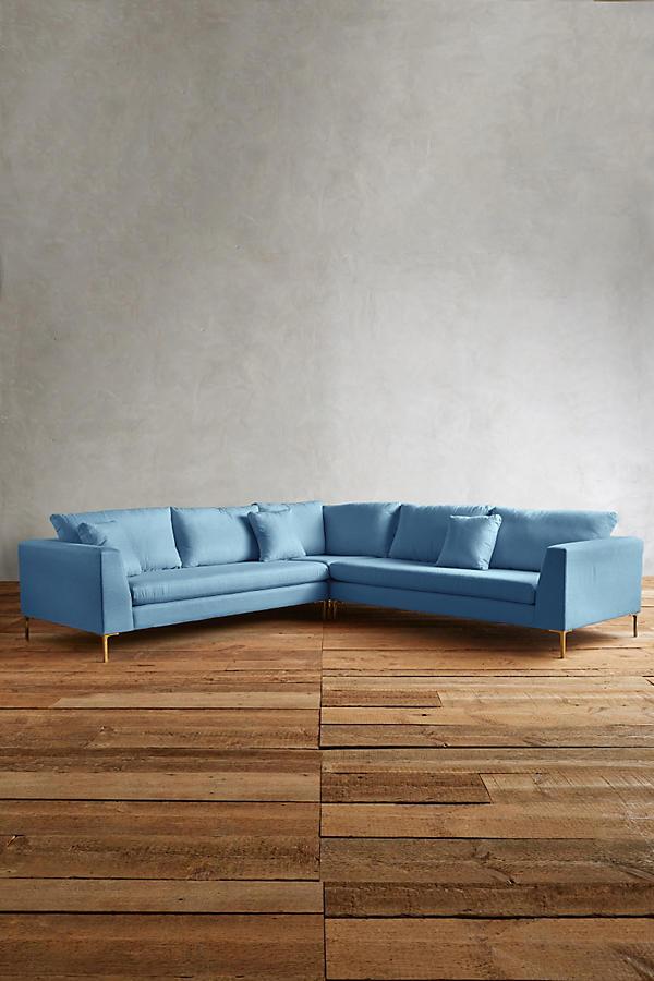Sillon esquinero celeste