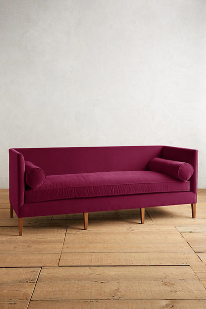 Sillón de dos cuerpos estilo moderno color obispo