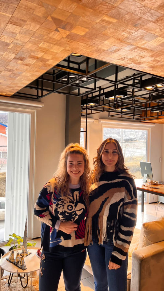 Visita al estudio de Diseños del Sur en Ushuaia